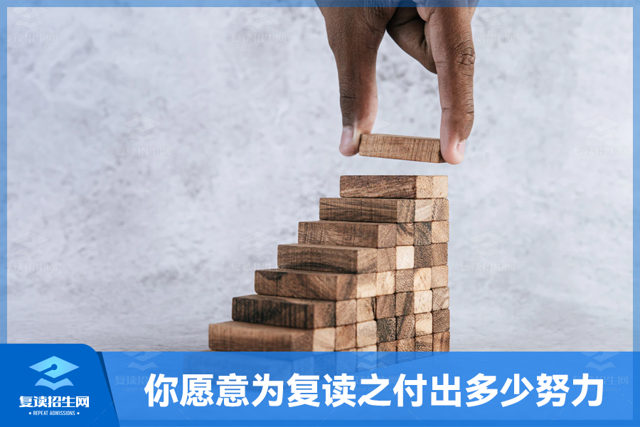 复读之路:你愿意为之付出多少努力?