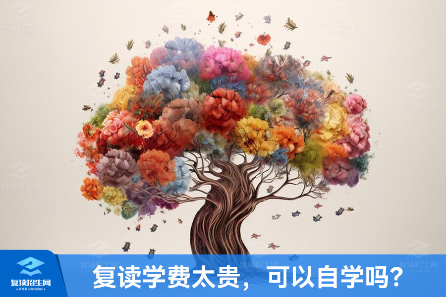 复读学费太贵,可以自学吗?