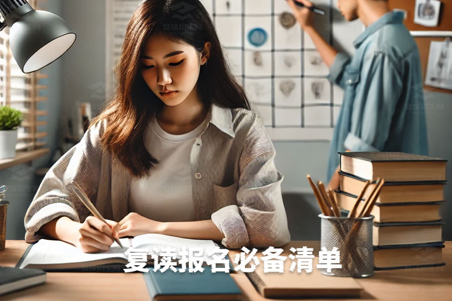 复读报名必备清单:这些物品你带齐了吗?