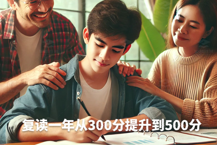 复读一年从300分提升到500分,真的可以吗?全面解析提分策略与成功经验