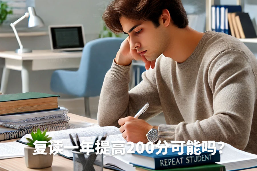 复读一年提高200分?信心是关键!
