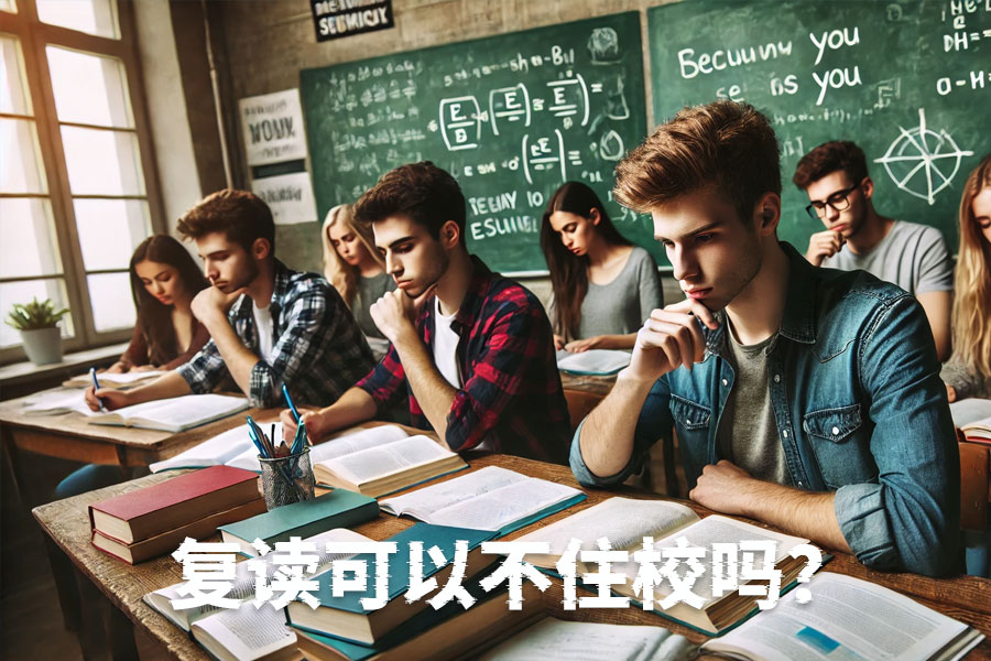 为什么复读必须住校?走读真的可行吗?
