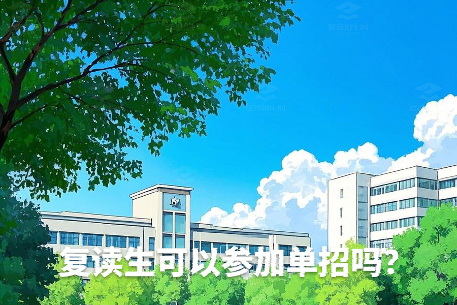 复读生可以参加单招吗?