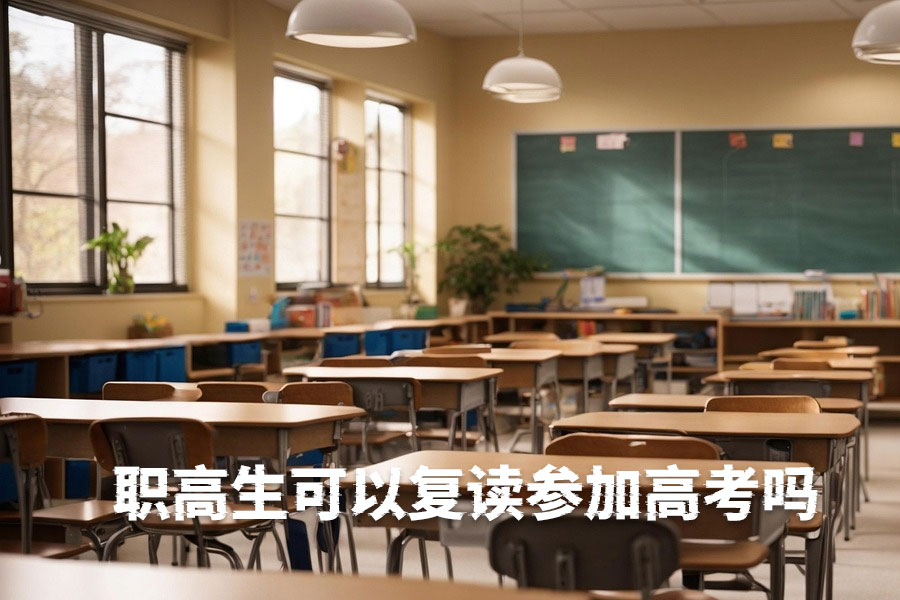 职高生可以复读参加高考吗?