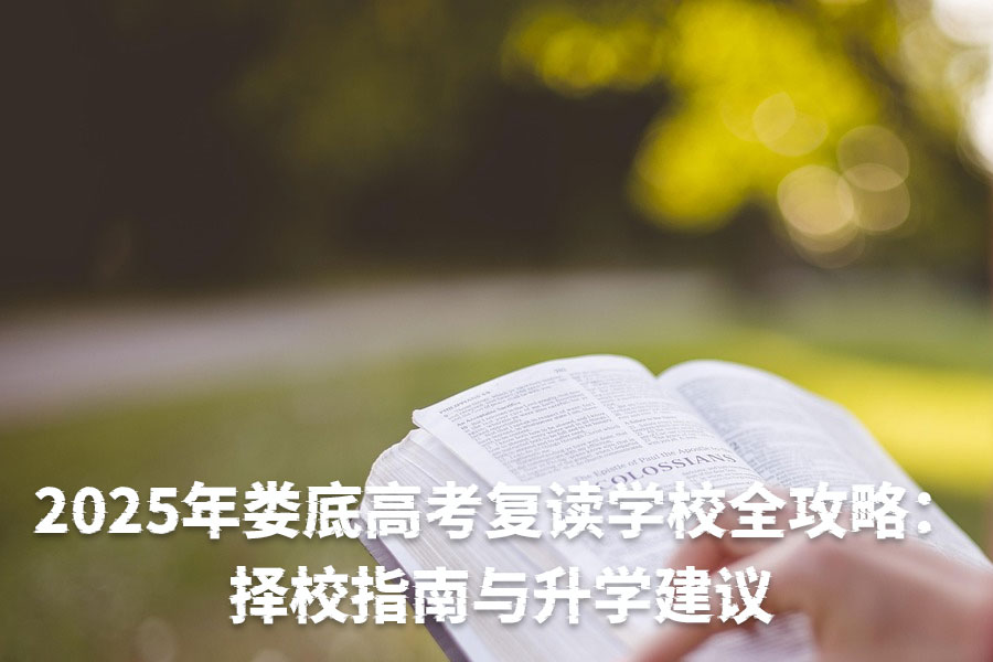 2025年娄底高考复读学校全攻略:择校指南与升学建议