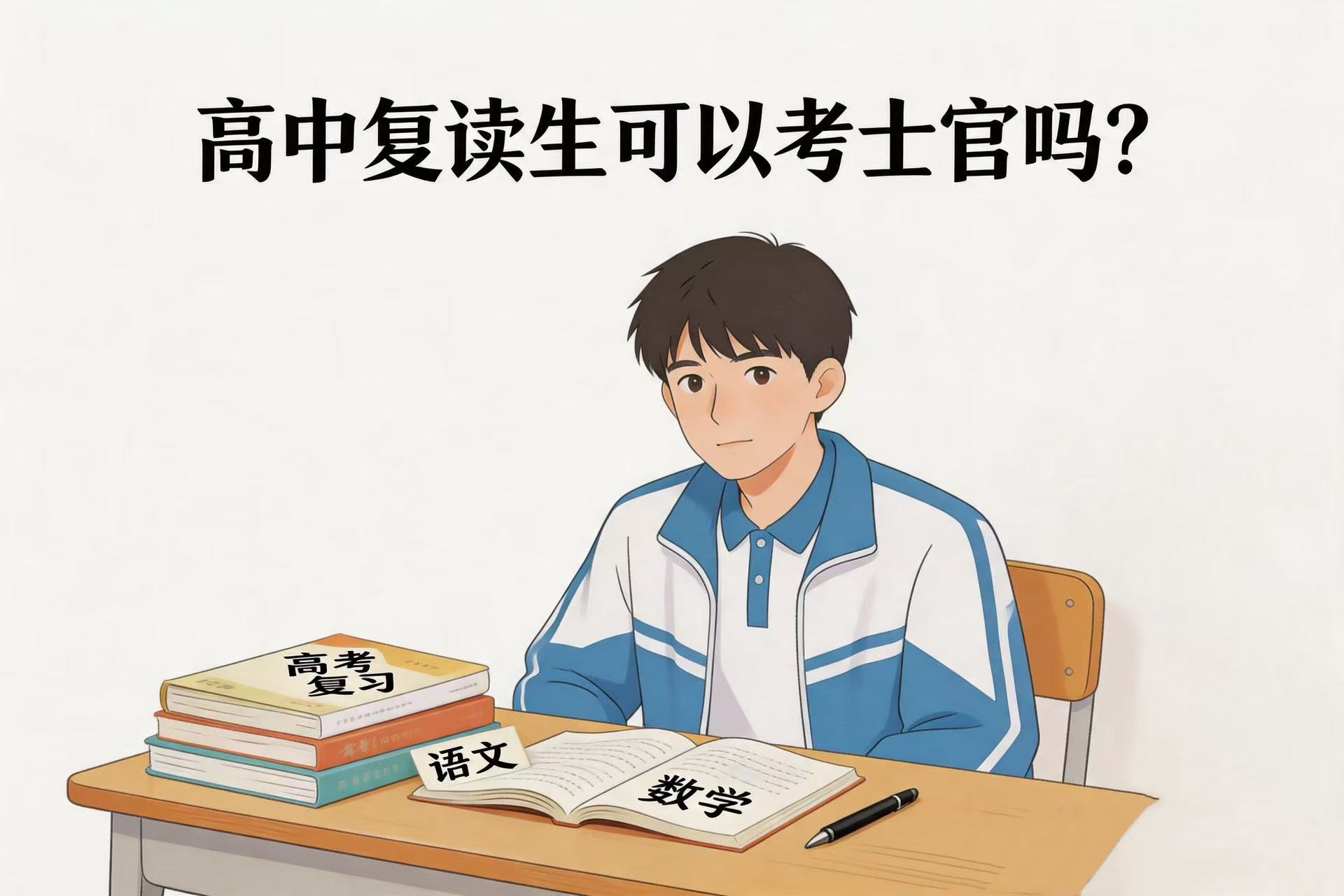 高中复读生可以考士官吗？2026年最新政策解析与报考条件